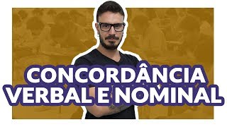 CONCORDÂNCIA VERBAL E NOMINAL  AULA 01 Pablo Jamilk [upl. by Kylander]