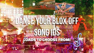 Song Codes For Dance Your Blox Off  Roblox [upl. by Kcireddor]