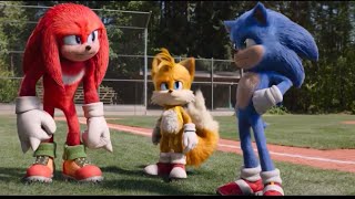 Sonic The Hedgehog 2 2022  Sonic Tails And Knuckles Play Baseball  HD [upl. by Lawrence994]