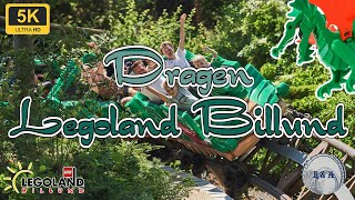 Dragen onrideoffride POV Legoland Billund 5K 60fps [upl. by Lig569]