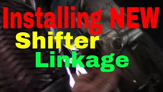 New GM Transmission Shifter Linkage install on TH400 [upl. by Dammahom]