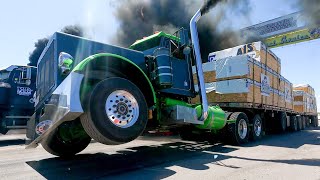 Great Lakes Big Rig Challenge 2021 LOADED SEMI DRAG RACING [upl. by Aiym]