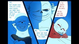 Itty Bitty Problems Parts 14 Undertale \ Underfell Comic Dub compilation [upl. by Nolyag]