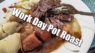 Oven Pot Roast Recipe  Winter Remodeling [upl. by Gunning130]