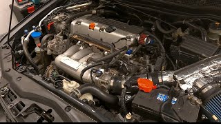 Honda Accord CL9 RBC Intake Manifold  J35 TB Install K24 [upl. by Gillian]