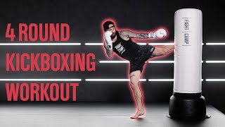 20 Min Kickboxing Workout  At Home [upl. by Atiuqiram608]