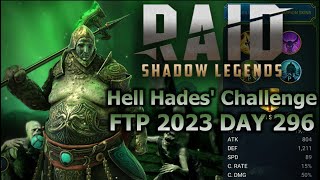 BUILDING VOGOTH TOP TIER SUPPORT CHAMP  RAID Shadow Legends Hell Hades 2023 FTP Challenge [upl. by Jacobah]