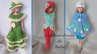 Szydełkowe ubranka dla Barbie cz 7 [upl. by Dasha250]