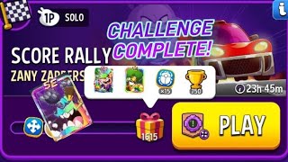 Zany Zappers Score Rally Solo Challenge Score 1615 Points [upl. by Ailhat248]