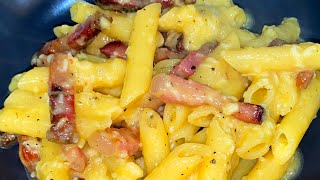 CARBONARA PERFETTA CREMOSA E FACILE [upl. by Neiluj56]