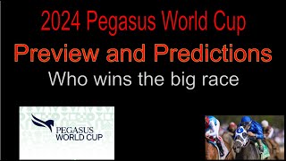 3 Horses I like in the 2024 Pegasus World Cup [upl. by Tiossem]