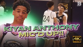 Syracuse commit Kiyan Anthony micd up against 5star Meleek Thomas  FULL GAME HIGHLIGHTS [upl. by Even90]