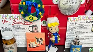 Complete Unboxing of the Fallout Fan made Advent Calendar [upl. by Philipp]