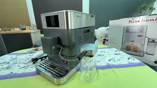 KitchenAid  Automatic coffee machine KF8  Juniper overview unboxing and instructions [upl. by Tisha]