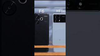 Poco F6 vs Poco X6 pro pocox6pro5g pocof6 [upl. by Nolte448]