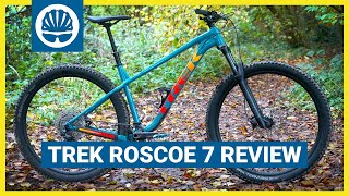 2022 Trek Roscoe 7 Trail Mountain Bike Review  This is NOT an XC Bike [upl. by Post]