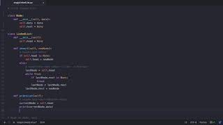 Data Structures Singly Linked List in Python 3 Part 210 [upl. by Enelyam121]