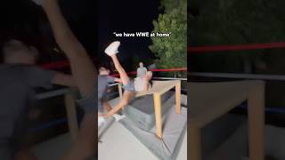 WWE at home… [upl. by Yvad168]