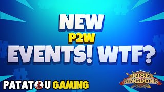 NEW P2W EVENT WTF  RISE OF KINGDOMS [upl. by Irihs769]