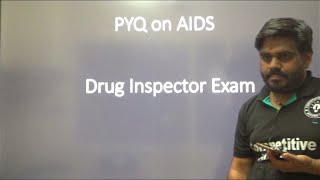 drug inspector mpsc pyqs on AIDS druginspectorexam sepoypharma [upl. by Anisamoht]