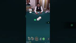 Playing Blackjack Getting Sidebets  Blackjack Dealer Beats Players shorts short shortvideo [upl. by Kciv892]