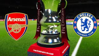 Arsenal vs Chelsea  FA Cup Final 2020 Gameplay [upl. by Maisie43]