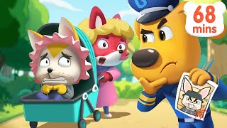 Dont Play with Strangers  Fake Child  Police Cartoon  Kids Cartoon  Sheriff Labrador  BabyBus [upl. by Bloch]