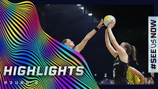 Round Eight Highlights Saracens Mavericks vs Manchester Thunder [upl. by Eyoj]