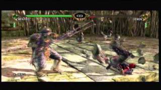 Soul Calibur 4 Character Creation Spirit Warriors and a Demon [upl. by Ahsilahk]