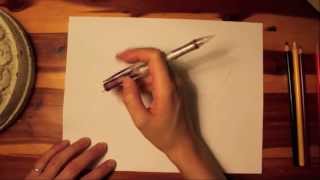 ASMR Drawing with Colored Pencils for Paul [upl. by Asirac]