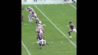 Demario Douglas catches for a 17yard Gain vs Chicago Bears [upl. by Jolanta554]