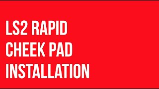 HOW TO INSTALL RAPID CHEEK PADS [upl. by Ojimmas]