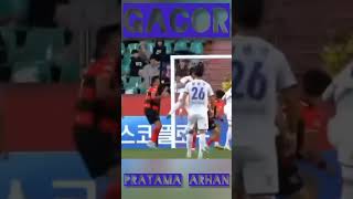 Pratama Arhan Gacor pratamaarhan gacor 2024 youtubeshorts timnas [upl. by Rafaelof]