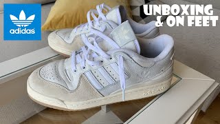 ADIDAS FORUM 84 LOW ADV  Back to school  Unboxing amp On Feet [upl. by Uyerta466]