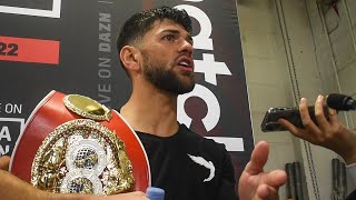 SHAKUR STEVENSON WOULD BE GREAT JOE CORDINA becomes world champion with HUGE KO [upl. by Hancock711]