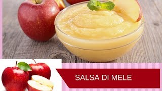 Salsa di Mele Homemade Organic Applesauce [upl. by Shippee]