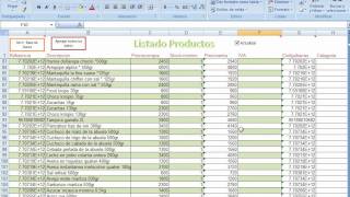 cómo subir el inventario inicial desde una plantilla de excel a codbar control punto de venta [upl. by Swirsky]