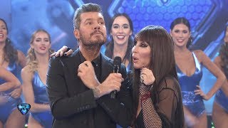 ¡No bien comenzó el programa Tinelli volvió a sentir un malestar en la garganta [upl. by Belayneh]