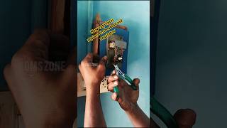 Ceiling fan Regulator changing explained in tamil  4 step regulator  1 modular surface box fit [upl. by Tinya]