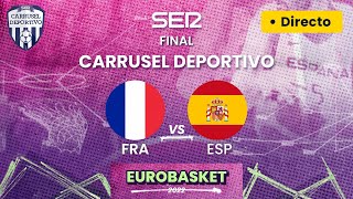 🏀 FINAL DEL EUROBASKET EN DIRECTO  🇫🇷 FRANCIA VS ESPAÑA 🇪🇸 EuroBasket [upl. by Euqirat]