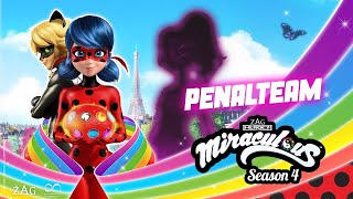 MIRACULOUS  🐞 PENALTEAM  TEASER  SEASON 4  Tales of Ladybug amp Cat Noir [upl. by Namrehs]