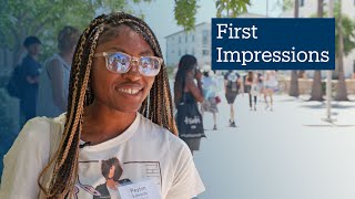 We Asked What are your first impressions of UC Santa Barbara [upl. by Hutchings]