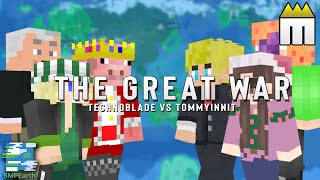 SMP Earth The Great War Between Technoblade vs Tommyinnit [upl. by Knarf]