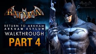 Batman Return to Arkham Asylum Walkthrough  Part 4  The Batcave [upl. by Kaz]