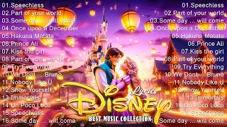 Walt Disney Songs Collection with Lyrics 2024 🎵 The Most Romantic Disney Songs 💚 Disney Soundtracks [upl. by Eelsew]