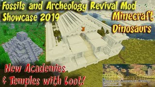 Fossils and Archeology Mod 1122 v8 Academies and Temple Showcase 2k 60FPS [upl. by Enilekaj]