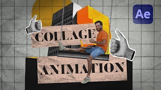 How To Make A Collage Animation  After Effects Tutorial [upl. by Paxton]