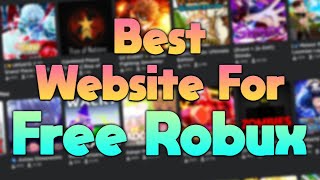 🤩The BEST Free Robux Website Roblox How To Get Free Robux 2024 1000 ROBUX IN MINUTES [upl. by Faust562]