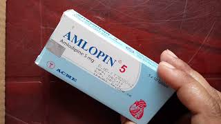 Amlopin 5 Amlodipin medicine review  Drug review ডাক্তারের সাথে আলোচনা করুন [upl. by Akena]