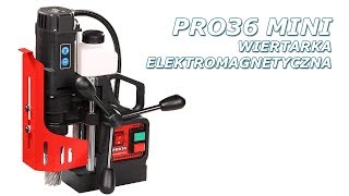 Wiertarka elektromagnetyczna PRO36 MINI  PROMOTECH [upl. by Ninel]